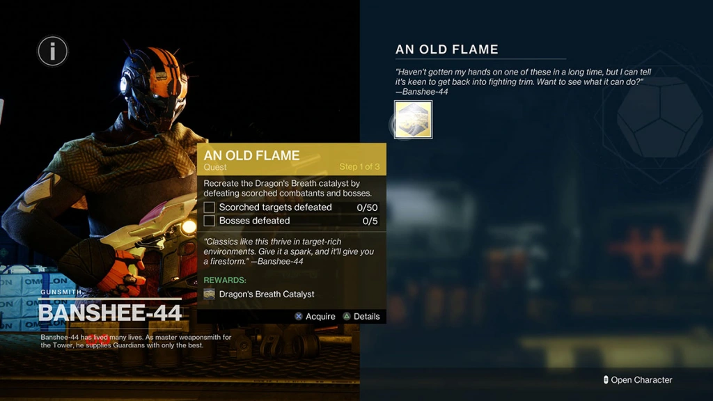 Destiny 2 - old flame