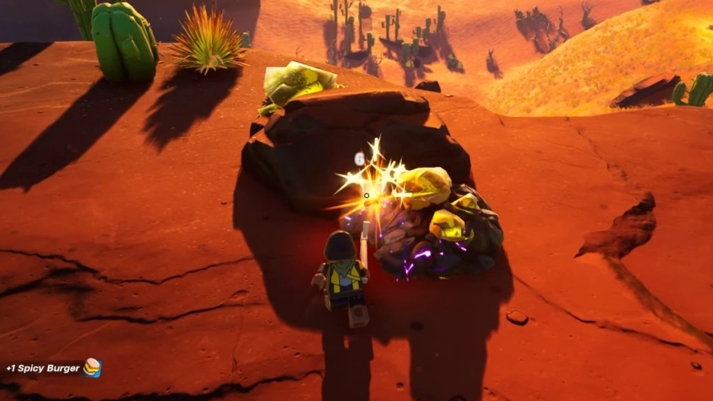 LEGO Fortnite - cut amber