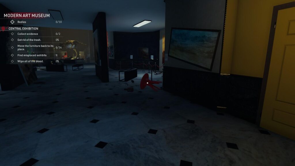 Crime Scene Cleaner - Yellow Room
