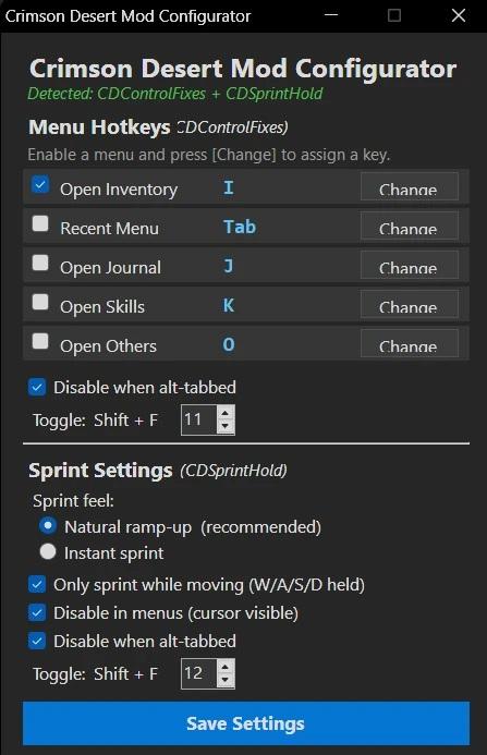 Improving Exploration: "Hold Shift to Sprint"