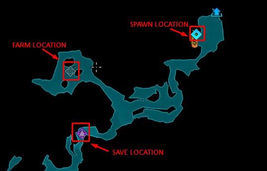 Flipper get or farm map location minosaur