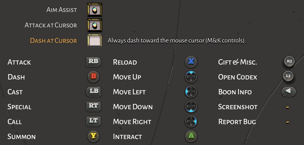 Hades best controller keybinds