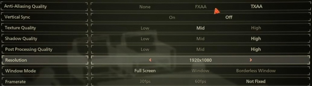 Scarlet Nexus best pc settings 