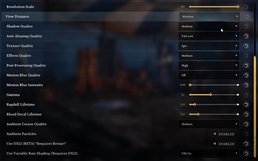 chivalry 2 best pc settings