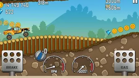 Hill Climb Racing - FIRE TRUCK rescue Police car in HIGHWAY Android  Gameplay 
