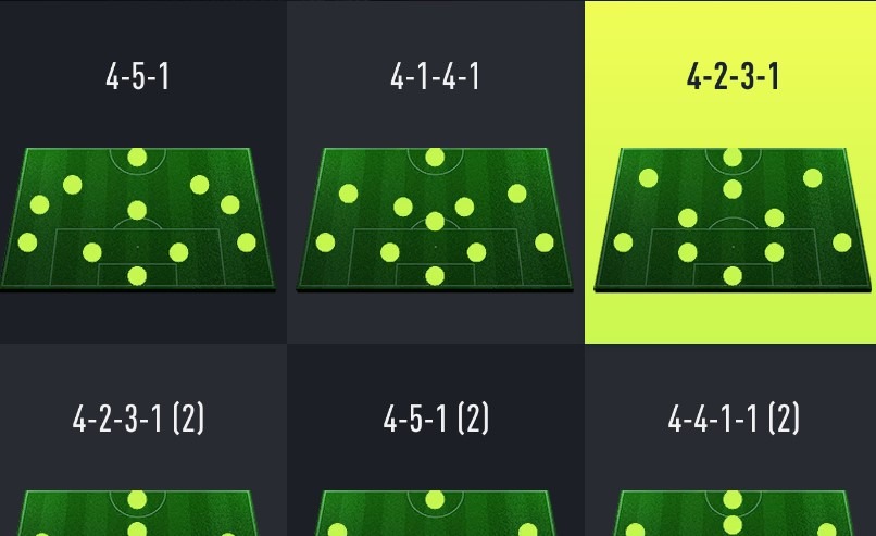 Fifa 22 4 2 3 1 And 4 1 2 1 2 2 Formation Meta Custom Tactics