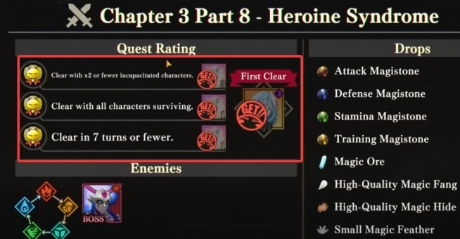 isekai memories completing story challenges