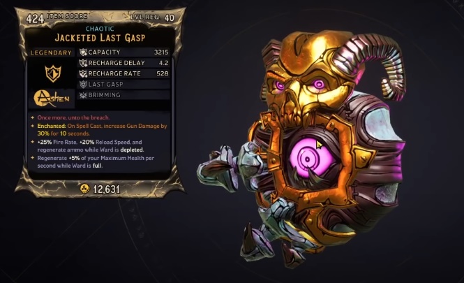 Last Gasp Legendary Ward Guide