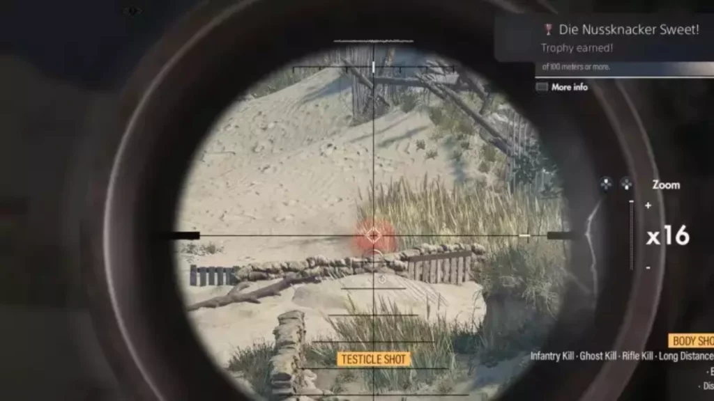 Sniper Elite 5 - Testicle Shot