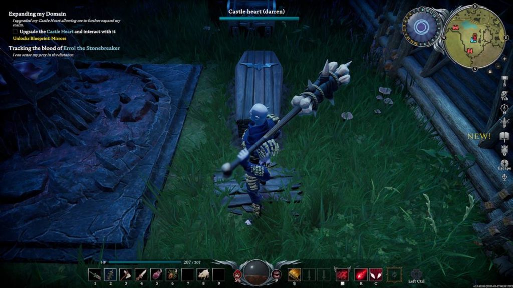 V Rising how to save and respawn