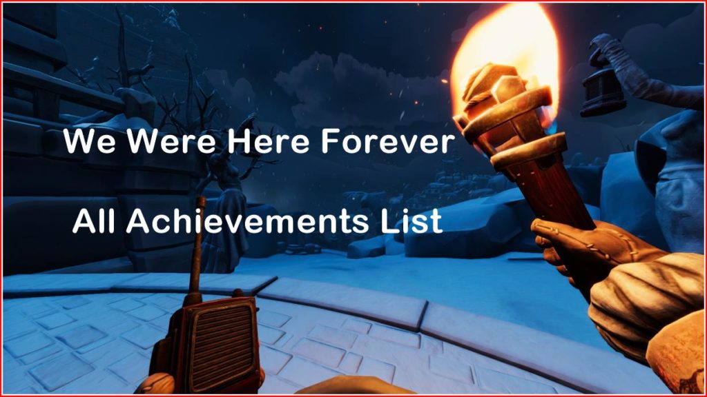 we were here forever