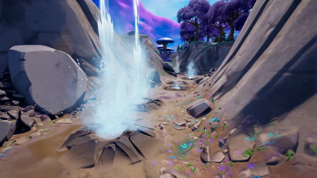 Fortnite Chapter 3 Season 3 - Geysers