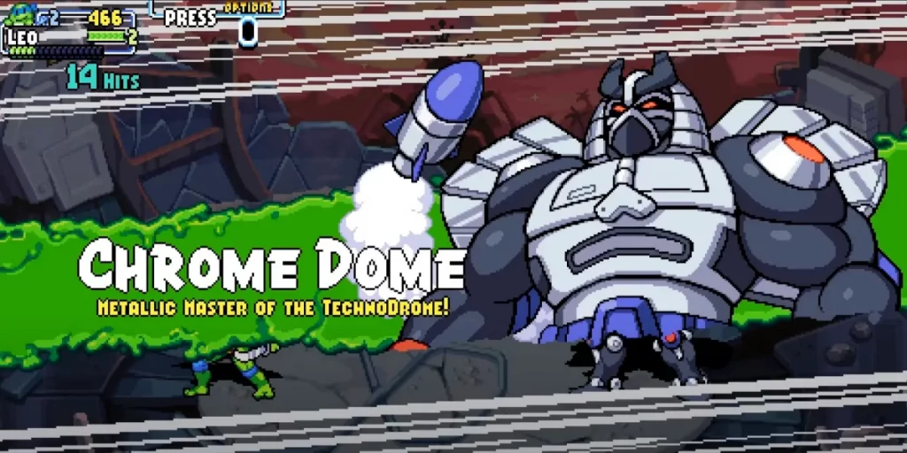 TMNT Shredder's Revenge - Chrome Dome