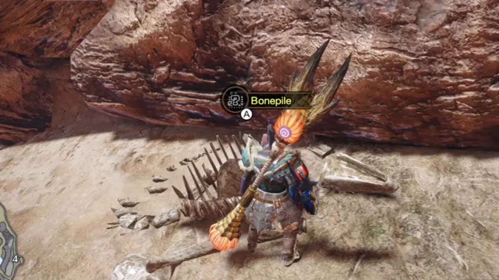 Monster Hunter Rise Sunbreak - Eroded Elder Skeleton