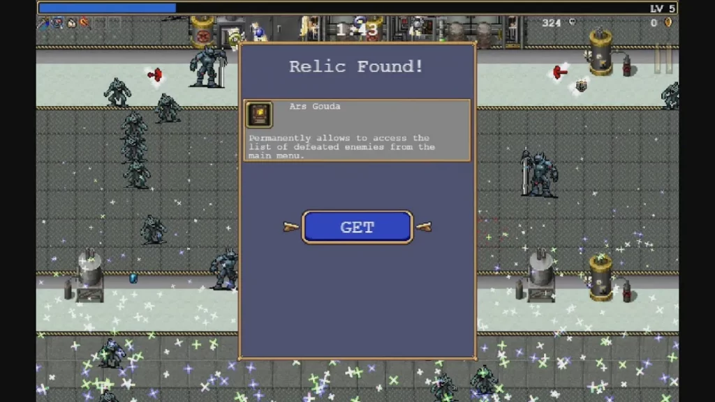 Vampire Survivors - Ars Gouda Relic