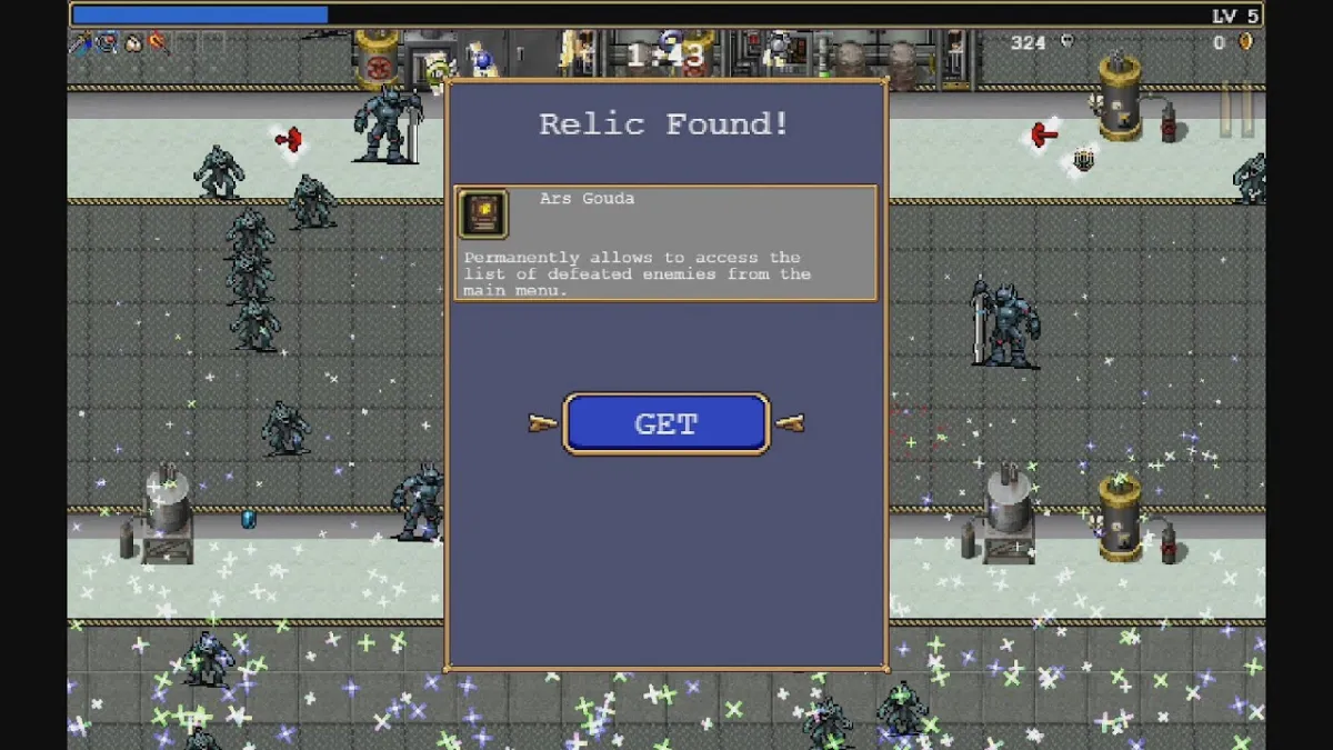 Vampire Survivors - Ars Gouda Relic