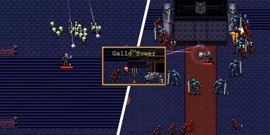 Vampire Survivors - Gallo Tower Map