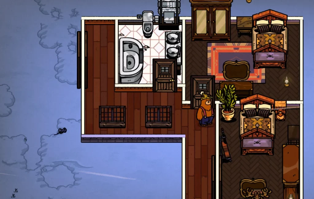 Bear and Breakfast - Moving furniture