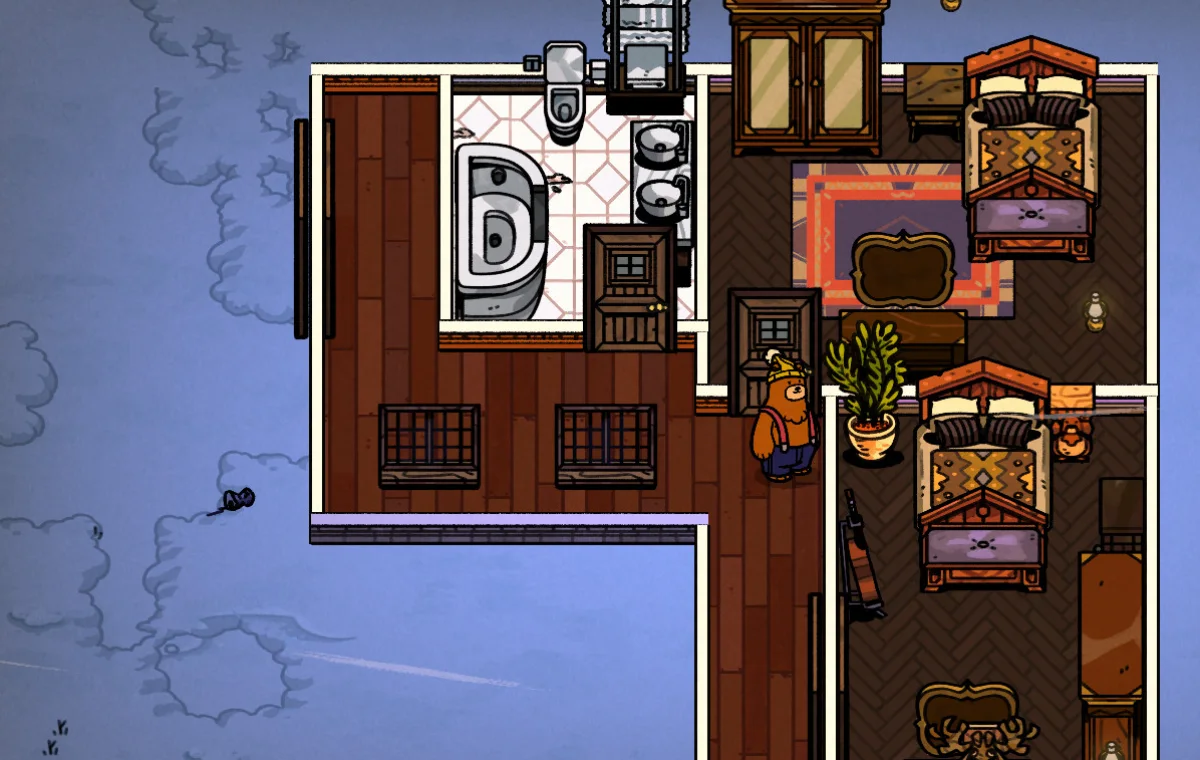 Bear and Breakfast - Moving furniture