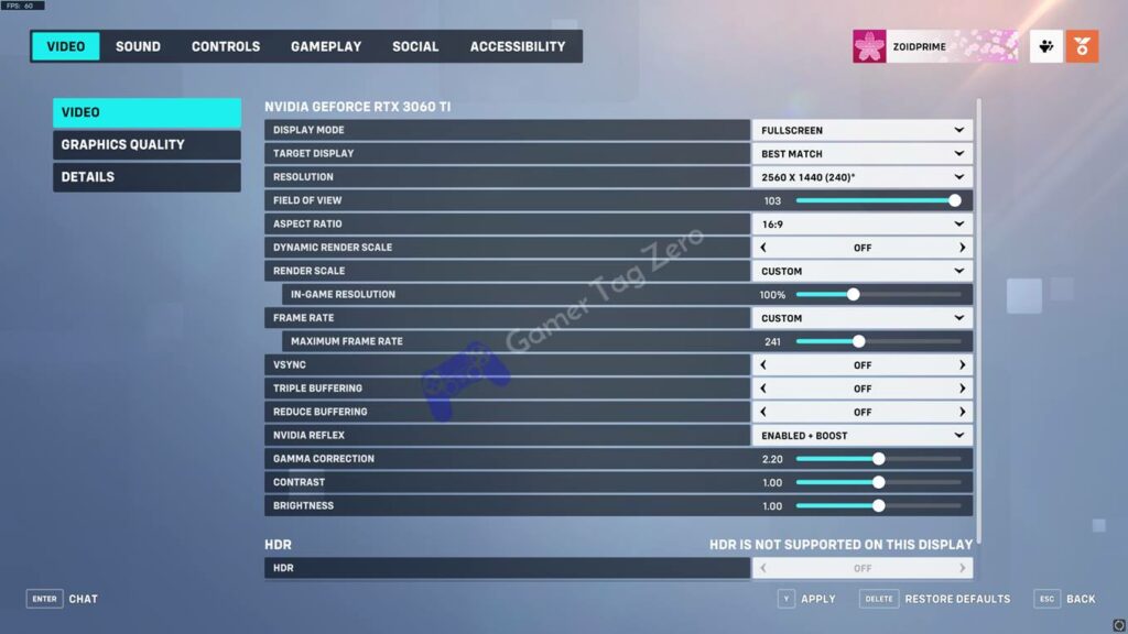 Fixing weird or off aim on overwatch 2