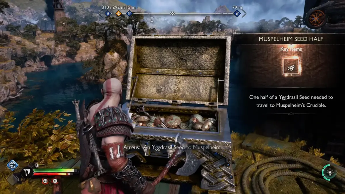 God of War Ragnarok - Muspelheim Seed Half