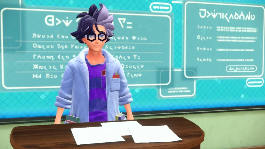 Pokemon Scarlet and Violet - Professor Jacq