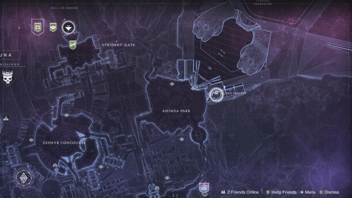 Destiny 2 - Lightfall - Gilded Precept Lost Sector location