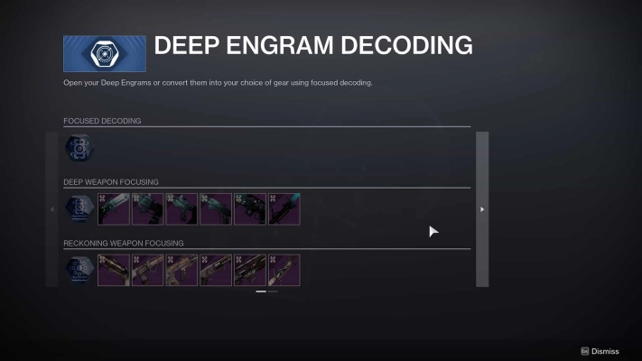 Destiny 2 - Season of the Deep - Targeted Redaction Deep Engram
