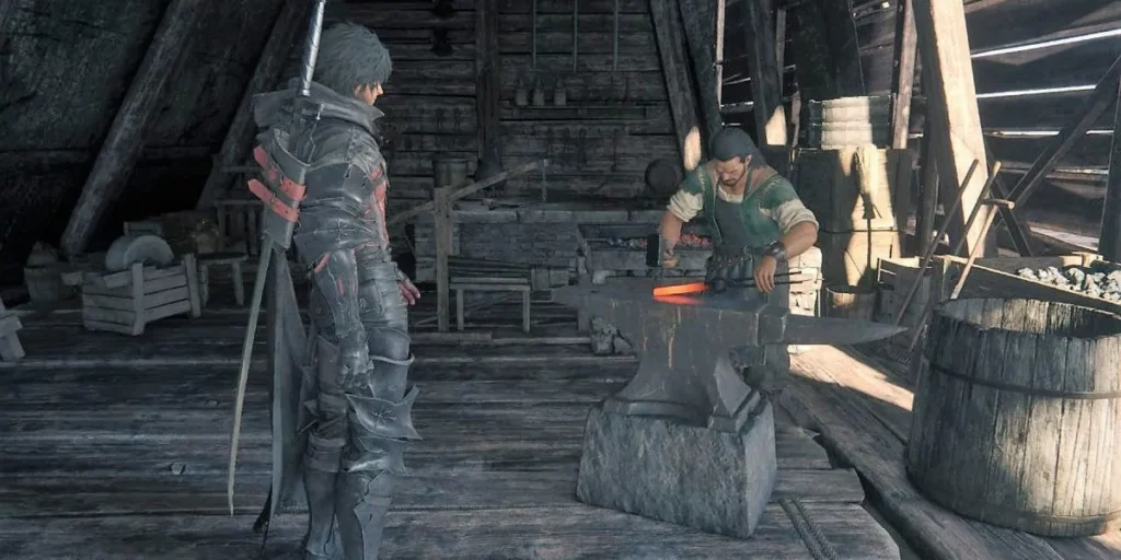 Final Fantasy 16 - unlocking crafting