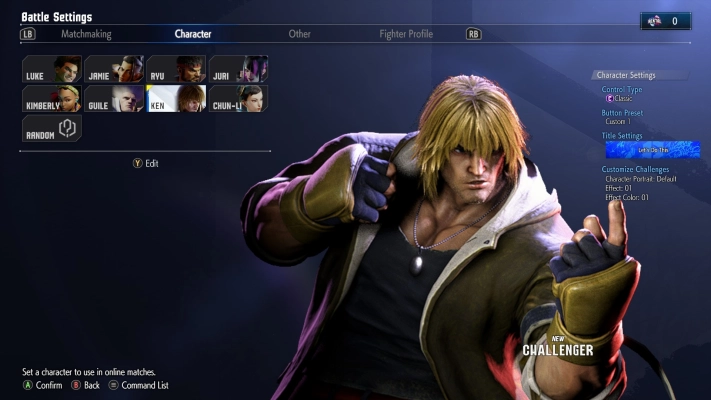 Street Fighter 6 - Battle Settings