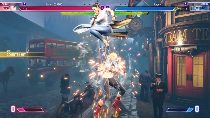 Street Fighter 6 - Chun Li wall jump
