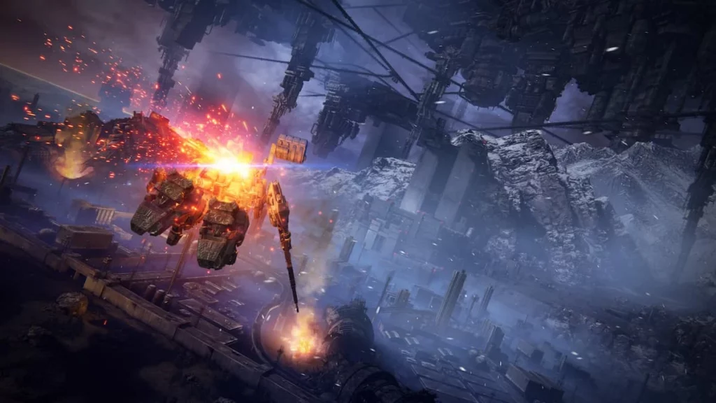 Armored Core VI - Homing missile
