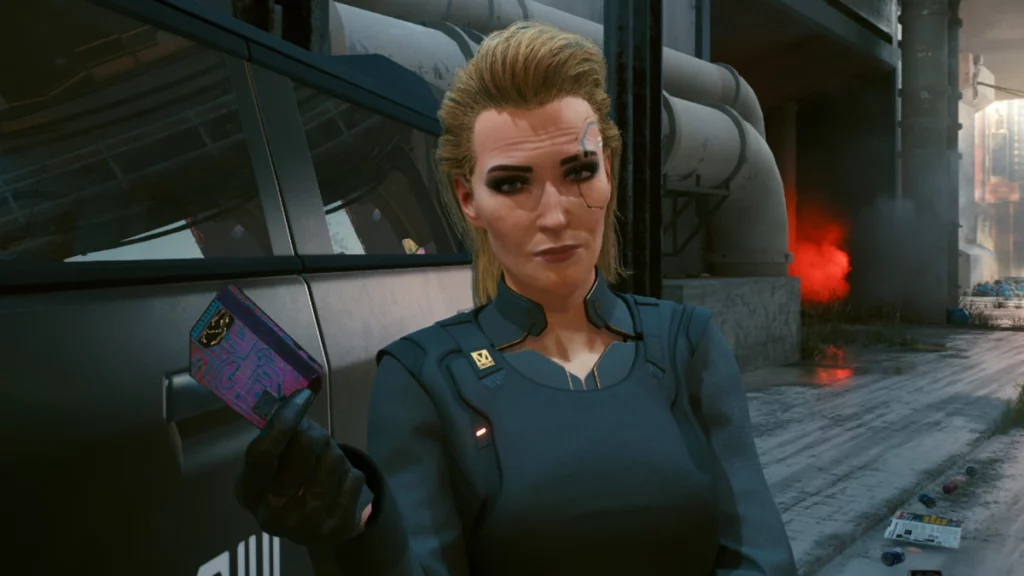 Cyberpunk 2077 - the pickup mission