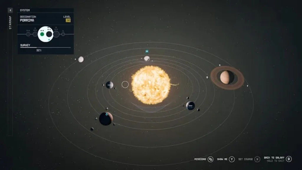 Starfield - solar system