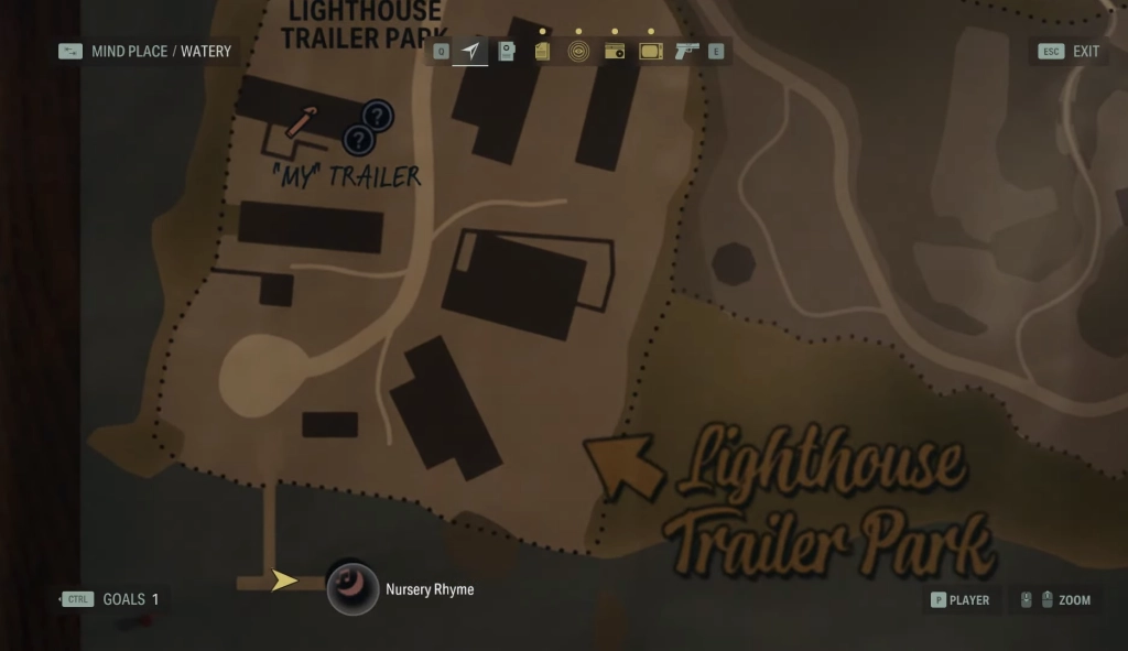 Alan Wake 2 - location of nursery rhyme