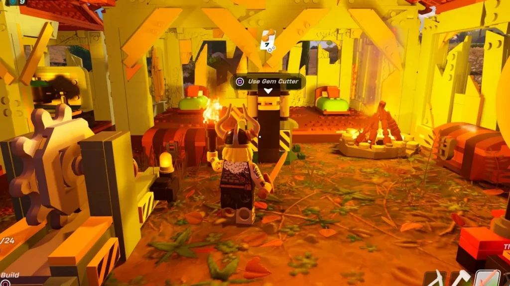 LEGO Fortnite - Using gem cutter