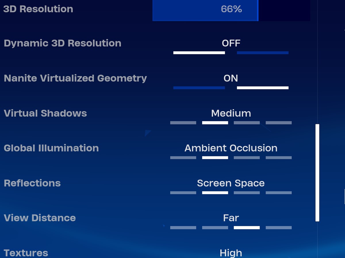 LEGO Fortnite pc graphics settings