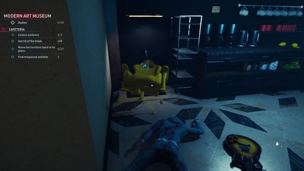 All Misplaced Exhibits In Crime Scene Cleaner