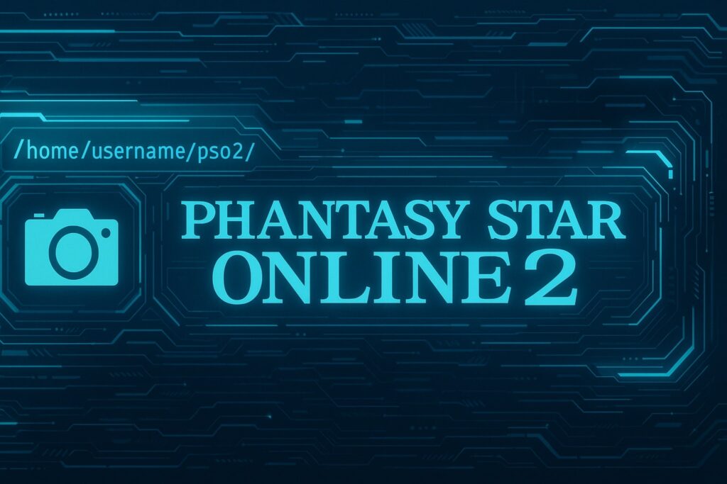 PSO2 screenshot location steam